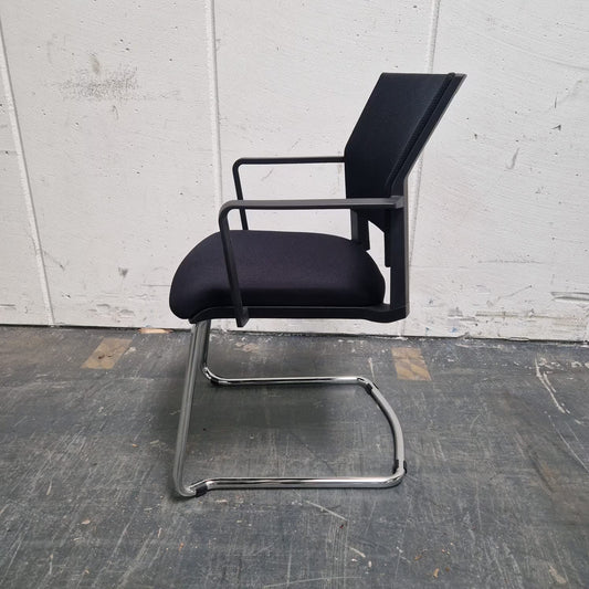 Profi-Konferenzstuhl / Freischwinger – Vitra "Viasit"