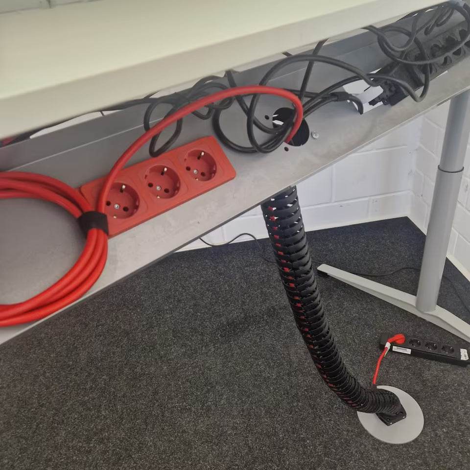 Steh Sitz Schreibtisch elektrisch Samas