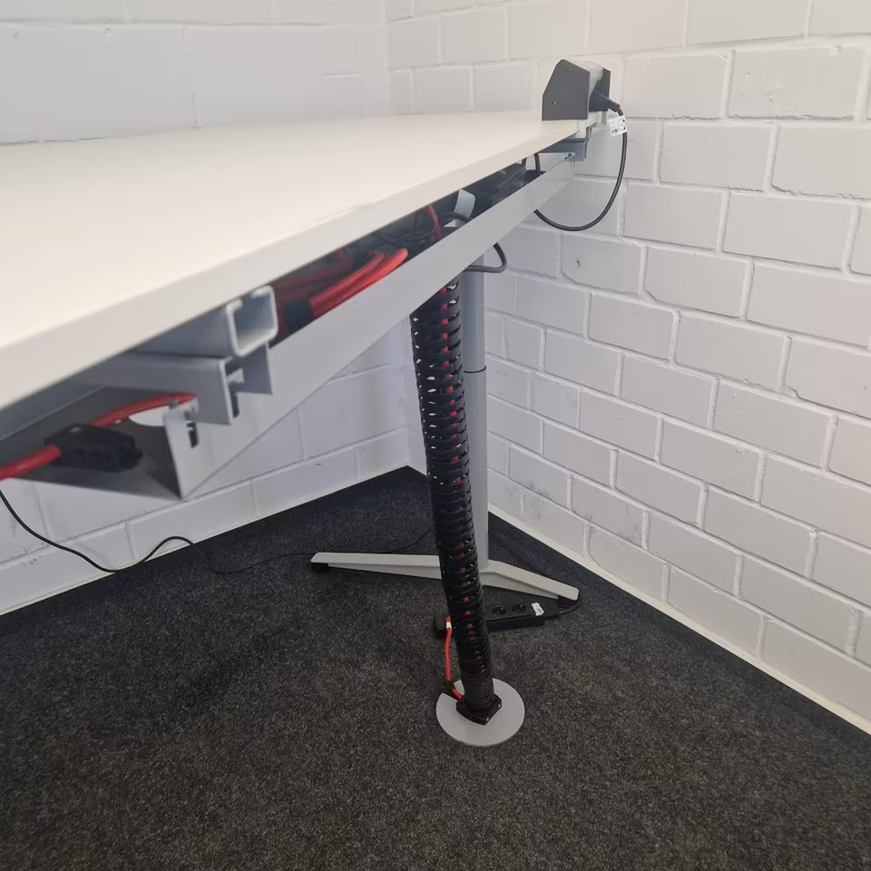 Steh Sitz Schreibtisch elektrisch Samas