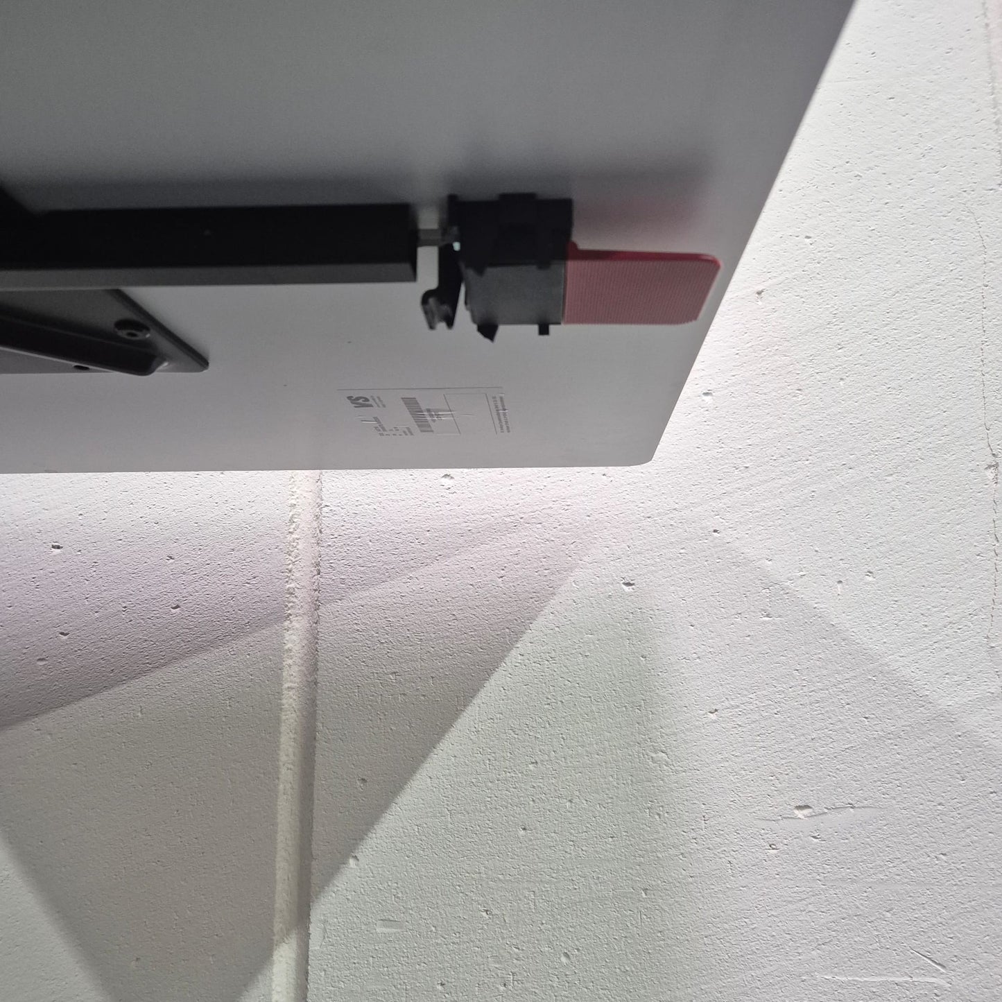 Besprechungstisch / VS / weißgrau / 80 x 80 cm