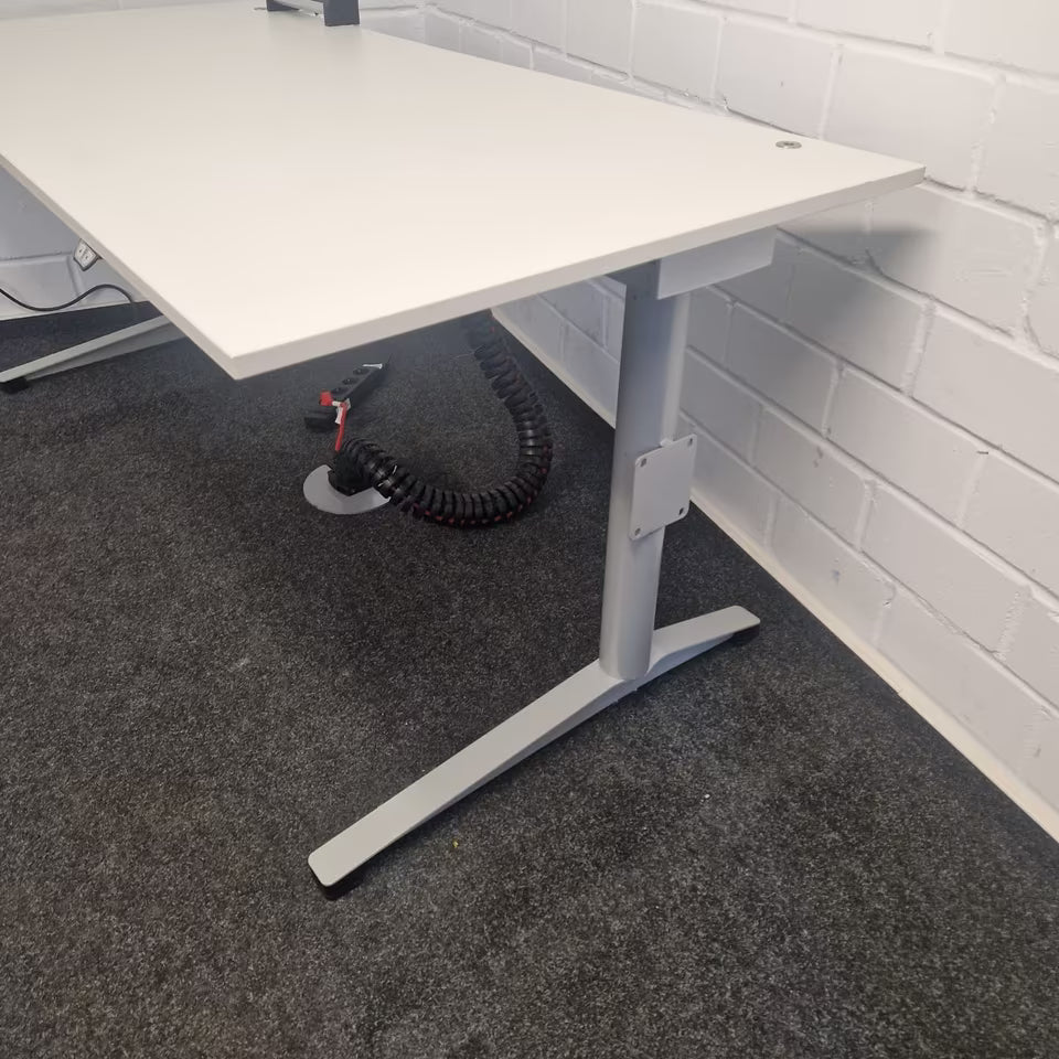 Steh Sitz Schreibtisch elektrisch Samas
