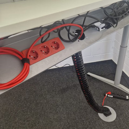 Steh Sitz Schreibtisch elektrisch Samas