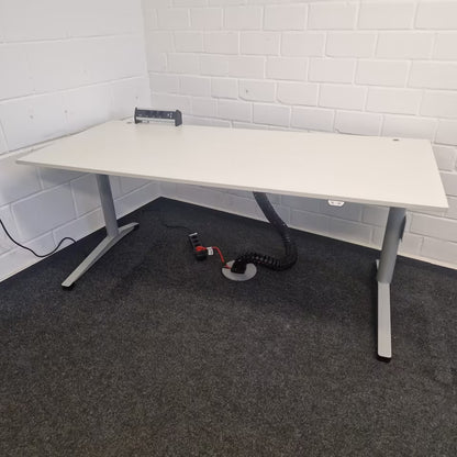 Steh Sitz Schreibtisch elektrisch Samas