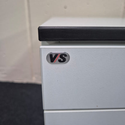 Rollcontainer / VS Büromöbel / weiß / 60 cm / Schubladen