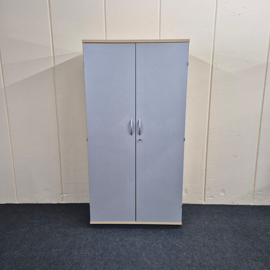 Aktenschrank / OKA / ahorn silber / 100 cm / 5 Ordnerhöhen