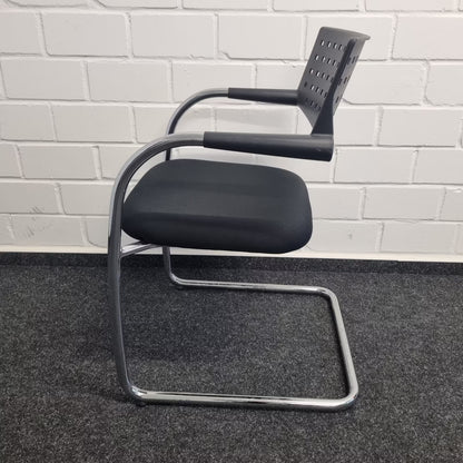 Profi-Konferenzstuhl / Freischwinger – Vitra Visavis 2